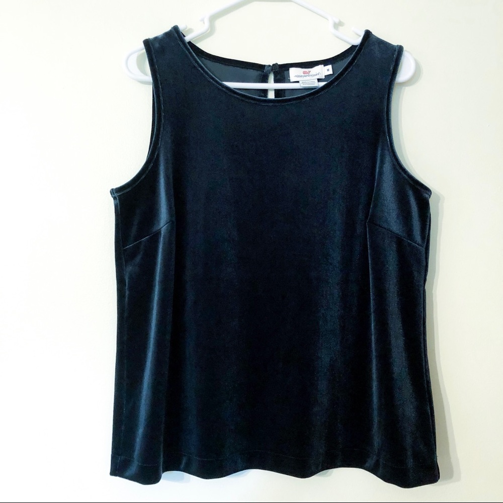 vineyard vines | velour/velvet tank medium